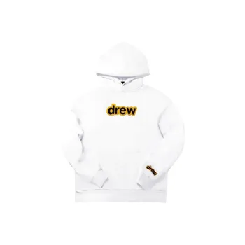 Drew House Letter Logo Series Sweatshirts Unisex White