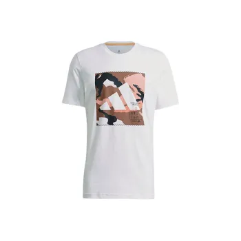 Adidas T Shirts Men White