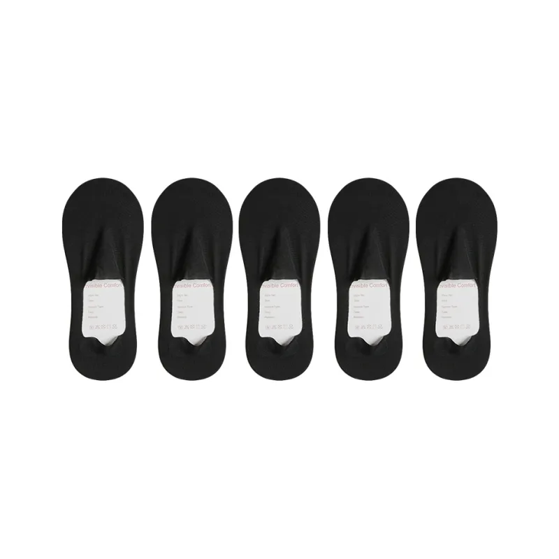 Caramella No Show Socks Women's 5 Pack-0