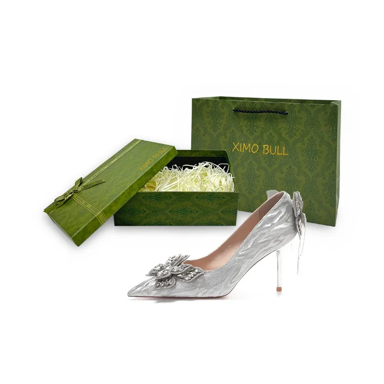 XIMO BULL High Heels Women's Champagne Gold-18