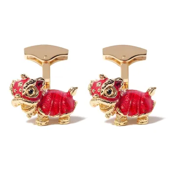 WILLIAM MILTON Brass Cufflinks Men's High End Luxury Accessories