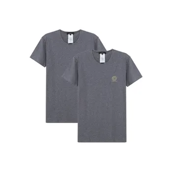VERSACE T Shirts Men Dark Gray