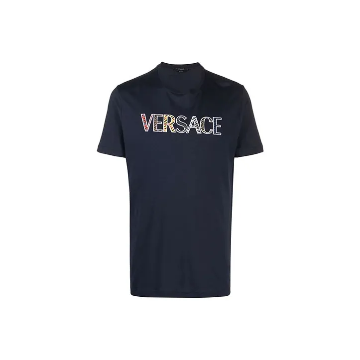 VERSACE Logo T Shirt-0