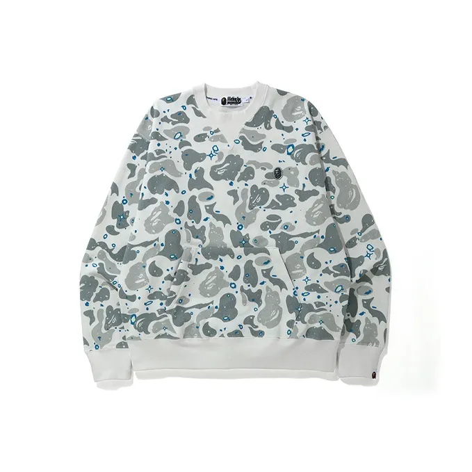 Bape Relaxed Space Camo Crewneck-1