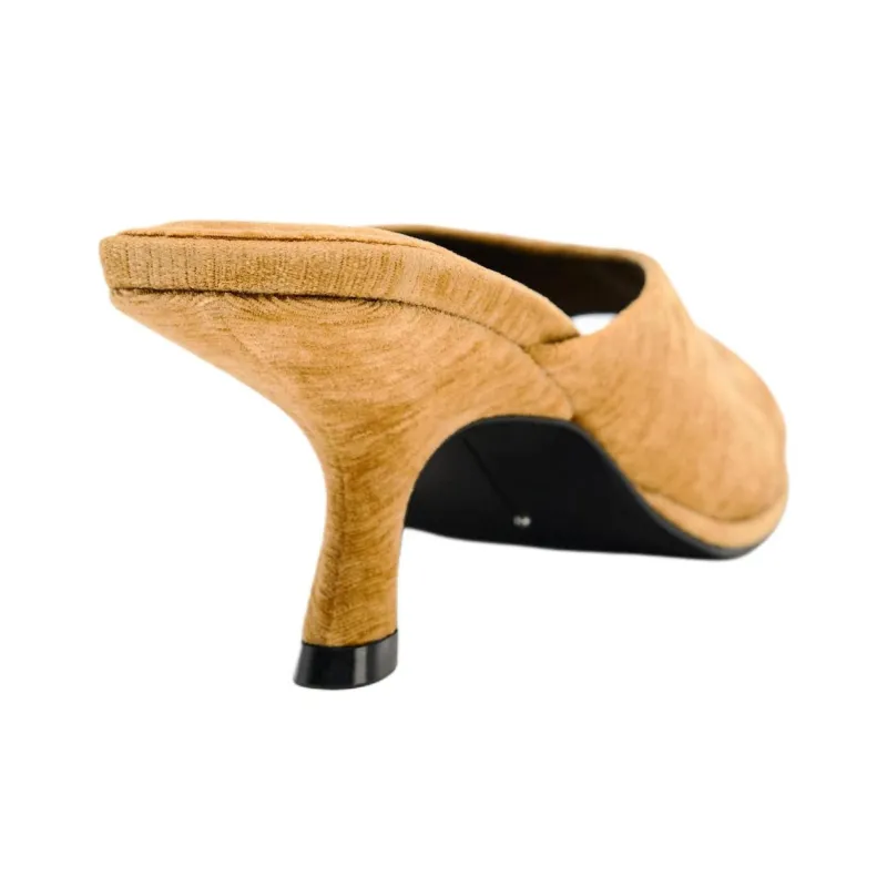 ZARA Abrasion Resistant Slide Slippers Women's Brown-4