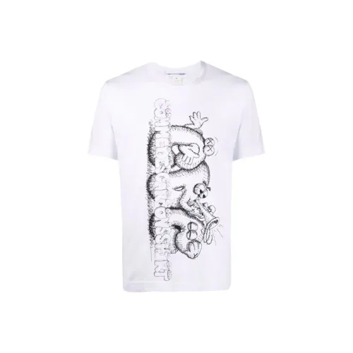 Kaws X COMME DES GARCONS SHIRT T-Shirts Men White