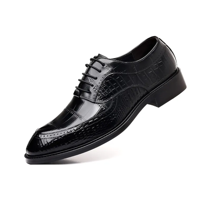 KACHILANG Dress Shoes Men Low Top-1