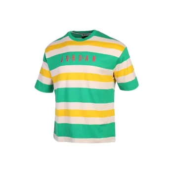 JORDAN Sport T Shirts Men Lucky Green/Path Red