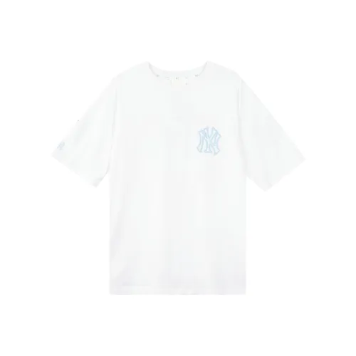 MLB Set in Sleeve T Shirt Unisex White