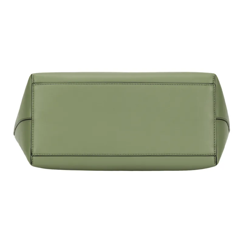 LOEWE Anagram Cow Leather Tote Bag, Handbag, Shoulder Bag Trumpets Women's Pea Green-3