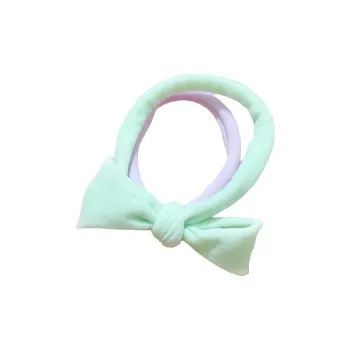 QIANFANGDAHUANGYE Cotton Linen Blend Hair Tie Women's
