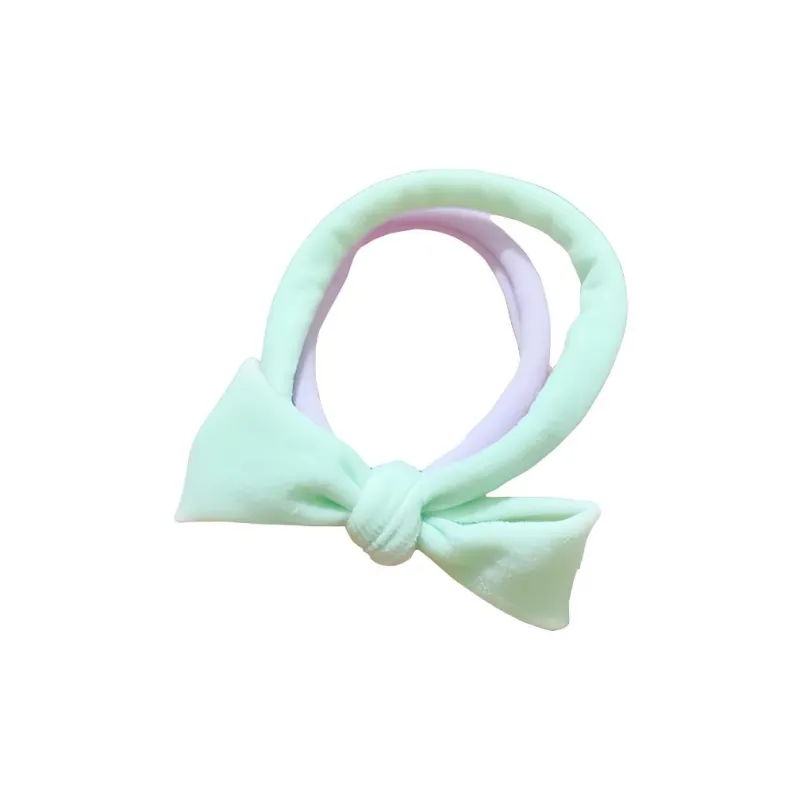 QIANFANGDAHUANGYE Cotton Linen Blend Hair Tie Women's-0