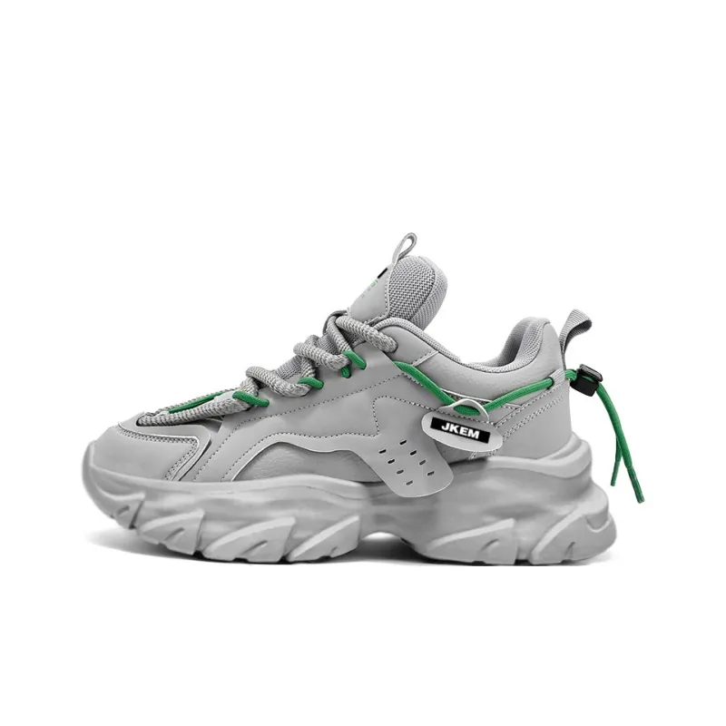 JKEM Height Increasing Lightweight Breathable Low Top Chunky Sneakers Men's-18
