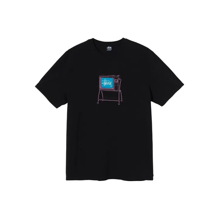 Stussy Rolling Tv Pigment Dyed Tee-2