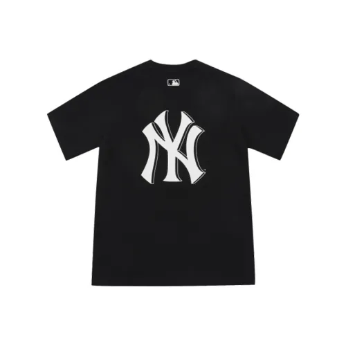 MLB Set in Sleeve T Shirt Unisex Black