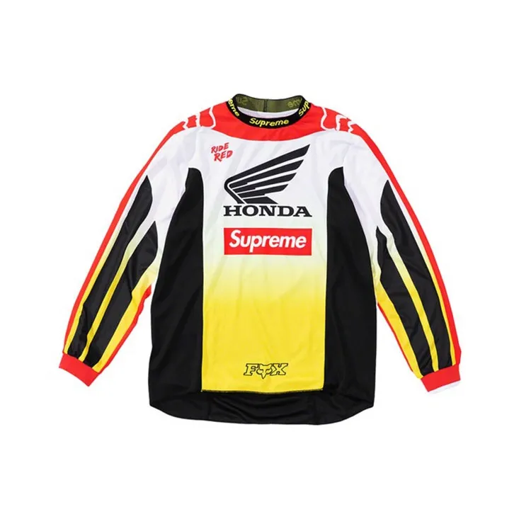 Supreme Honda Fox Racing Moto Jersey Top-0