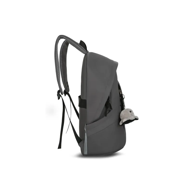 LUVISTRUE Nylon Backpack Unisex Gray/Black/Burgundy/Khaki/Blue-3