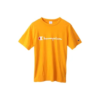 Champion T Shirt Japan Version Unisex Yellow