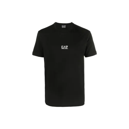 EMPORIO ARMANI EA7 SS22 T Shirt Men's Black