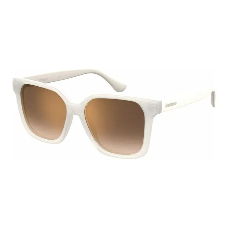 Havaianas Polycarbonate Square Sunglasses Women's White-0