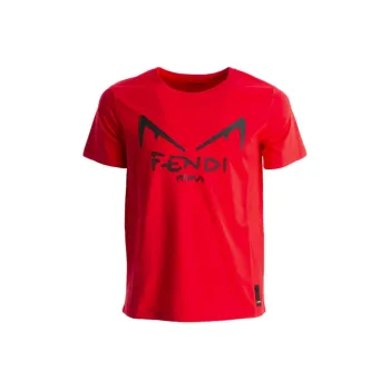 FENDI T Shirts Men Red