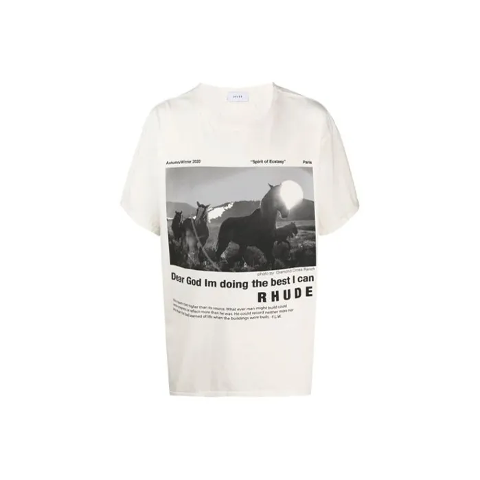 RHUDE Best I Can T Shirt-0