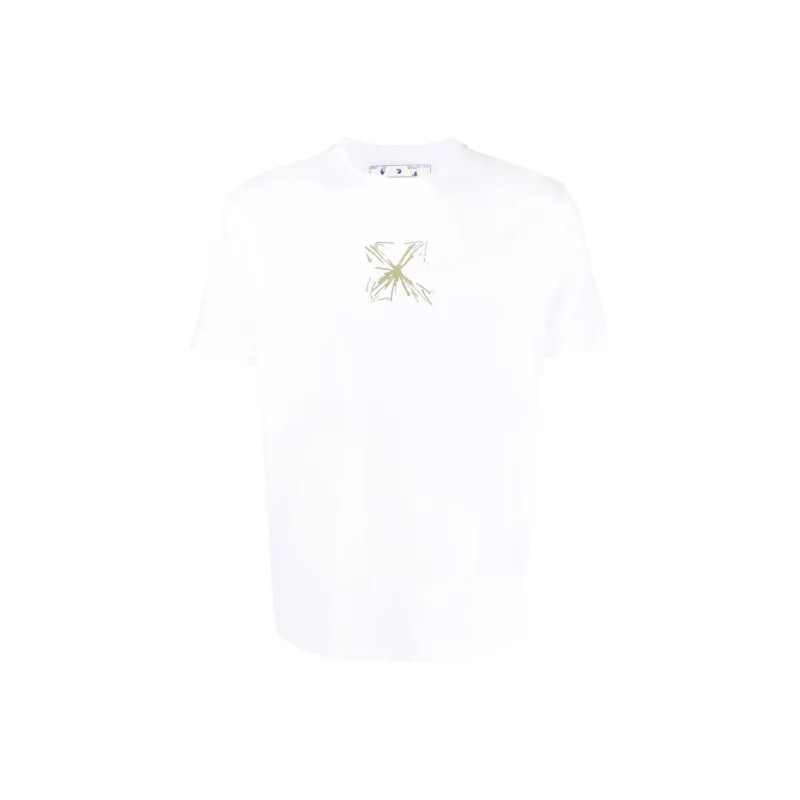 OFF WHITE T Shirts Men White-0