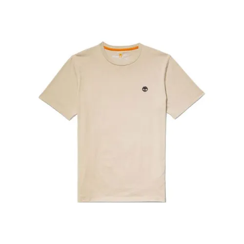 Timberland T-Shirts Men Khaki