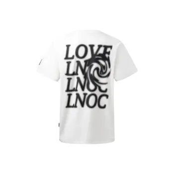 LiNing Short Sleeved T Shirts Unisex White
