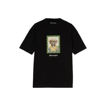 PALM ANGELS T Shirts Men Black