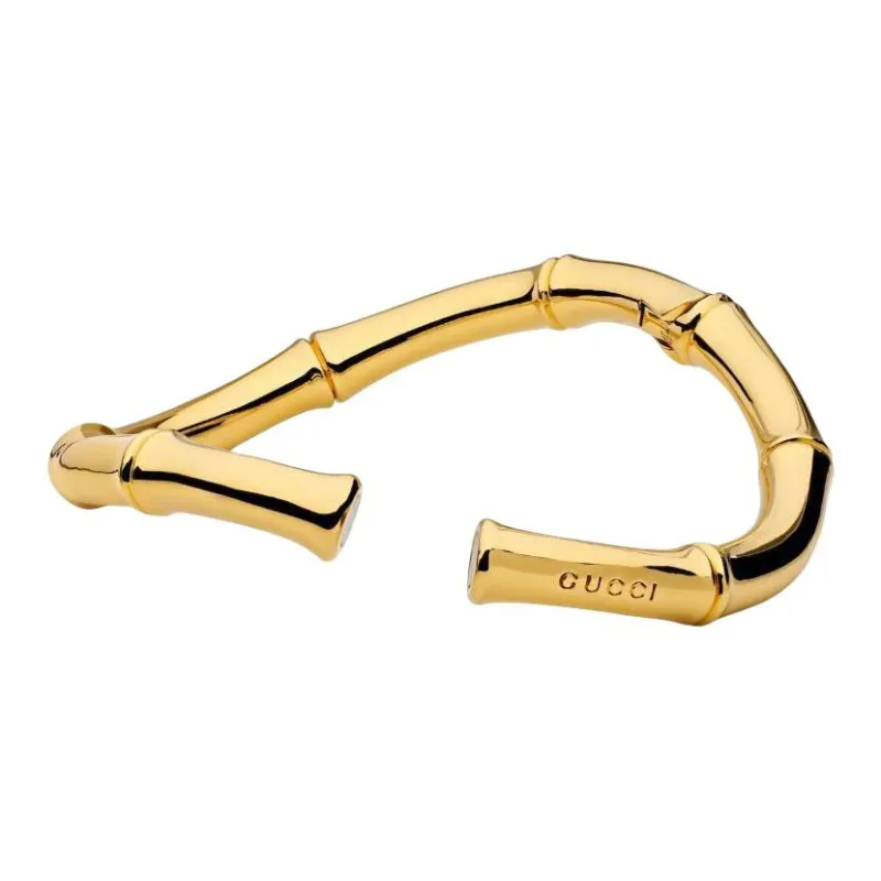 GUCCI Metal Necklaces Unisex Gold-2