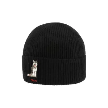 Polo Ralph Lauren Acrylic Beanies Men's Black