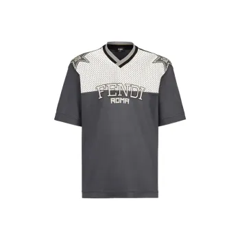 FENDI T Shirts Men Gray