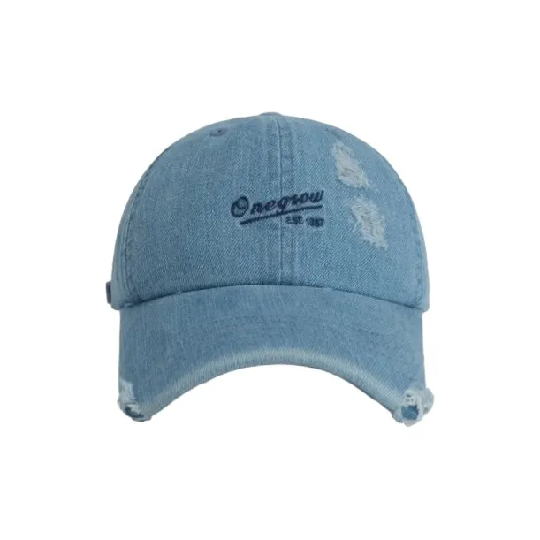 FREE RABBITⅡ Spring Summer Soft Top Letter Embroidery Sun Protection Baseball Caps Unisex-2