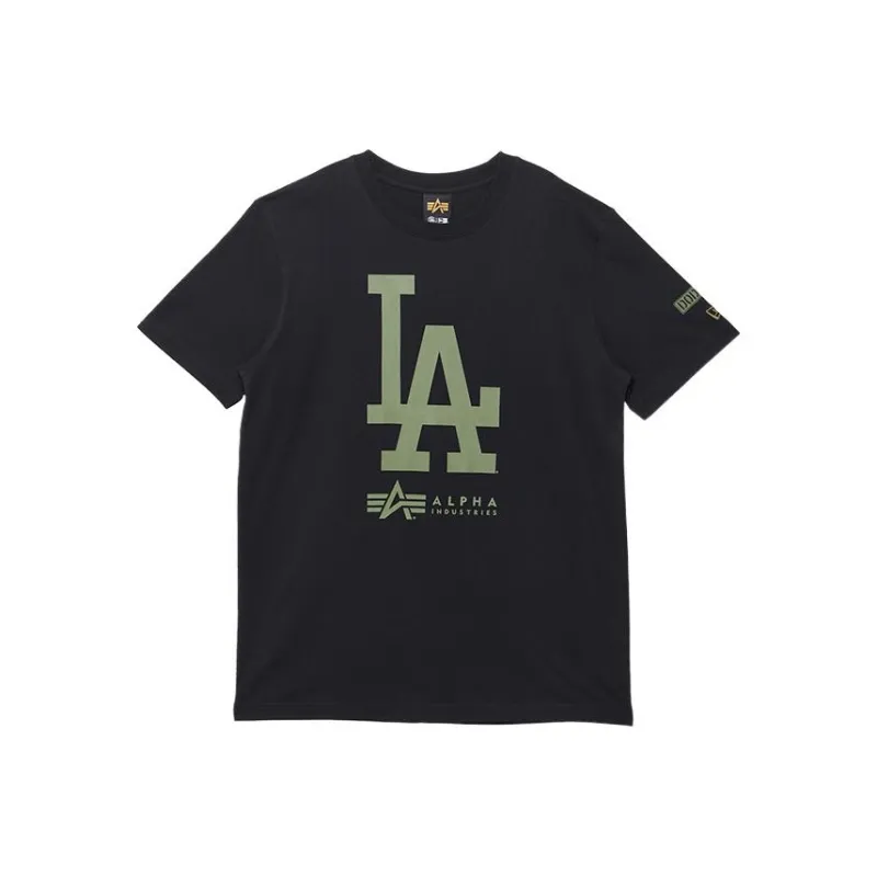 Alpha Industries X Mlb X New Era T Shirts Unisex Black-0
