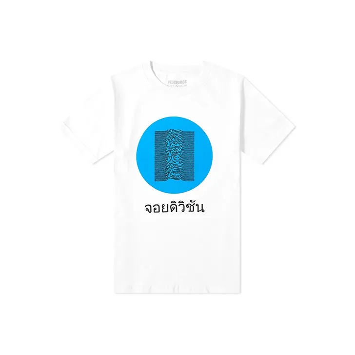 PLEASURES Straight T-Shirt Unisex White-0