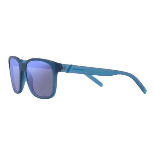 Arnette Plastic Square Sunglasses Men's Blue