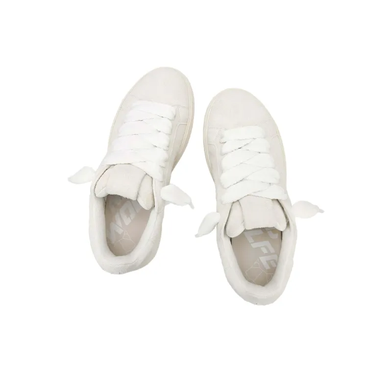 Naked Wolfe Kray Slip Resistant Low Top Skateboard Shoes Men's Beige-3