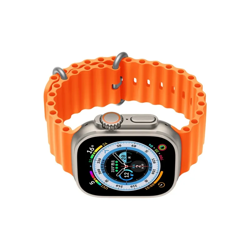 MSSM Watch Bands Apple Compatibility 210mm Silicone Material-2