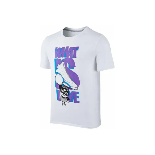 JORDAN Air JORDAN 13 T Shirts Men White