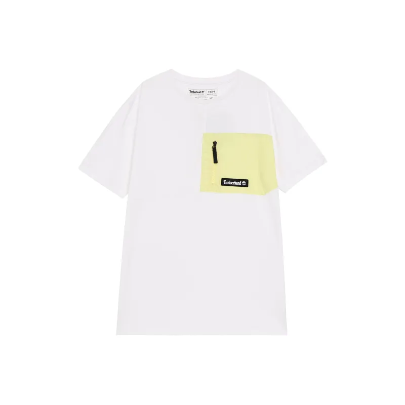 Timberland T Shirts Men White-0