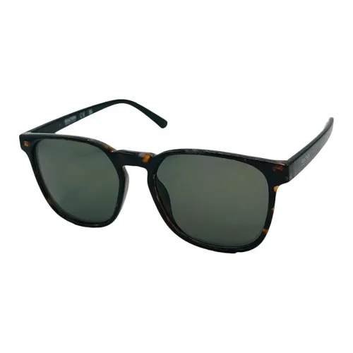 KENNETH cole Looks Plastic Square Sunglasses Men's Tortoiseshell