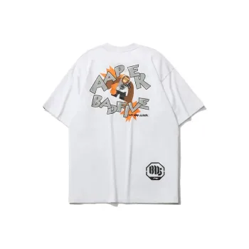 LiNing x Aape Badfive T Shirt Men's White