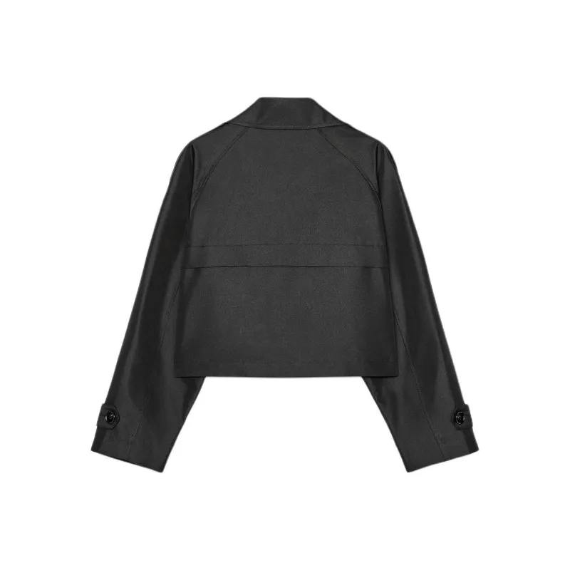 ZARA Jackets Coats Women's Black-1