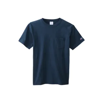 Champion Regular T Shirt Unisex Navy Blue Japan Version