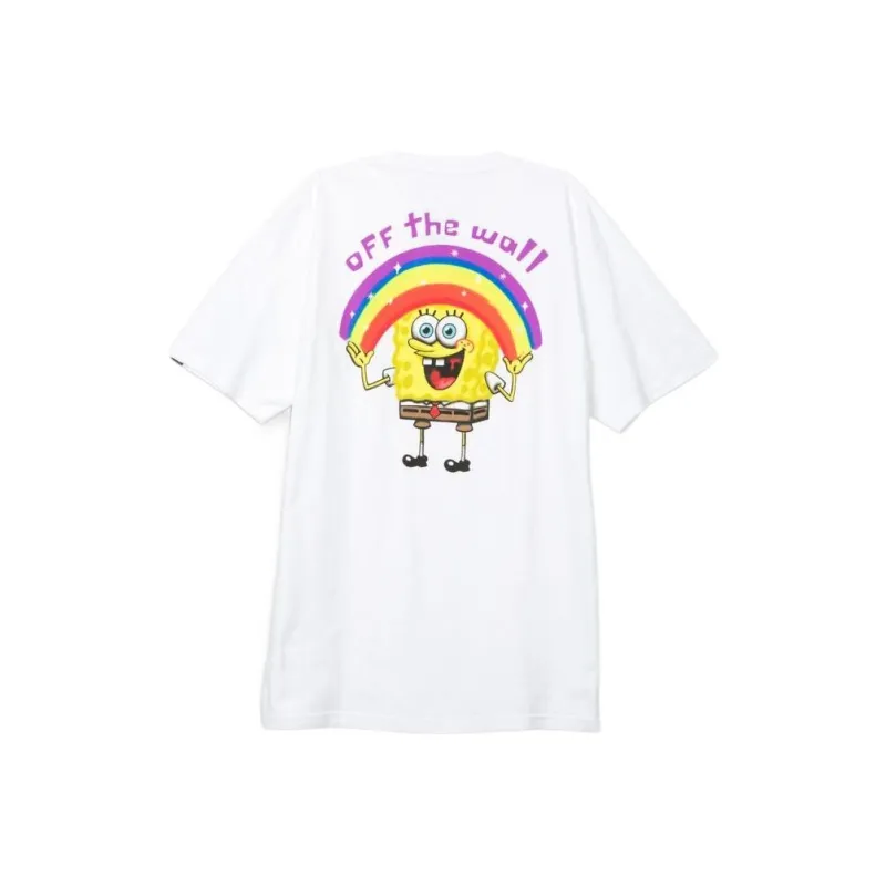Spongebob Squarepants X Vans X SPONGEBOB SQUAREPANTS T-Shirts Men White-0