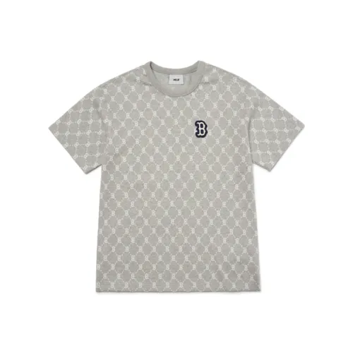 MLB Mlb Base Logo SS22 T Shirt Unisex Gray