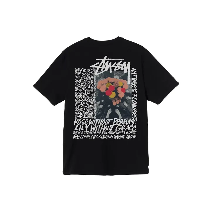 Stussy Camelias Pigment Dyed Tee-4