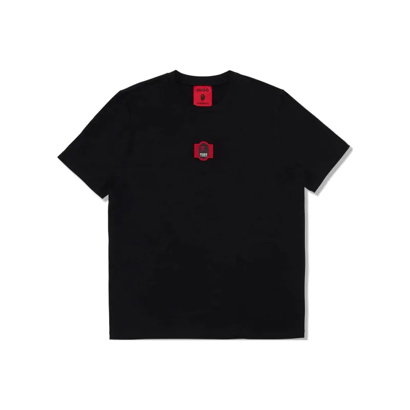 A BATHING APE X Hugo Logo Tee-0