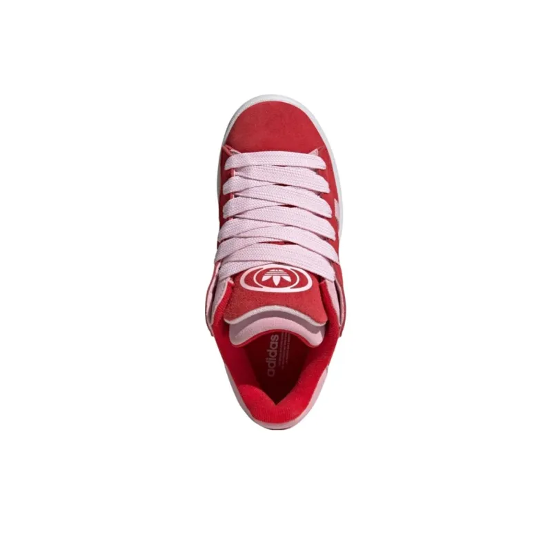 Adidas Originals CAMPUS 00s Anti Slip Wear Resistant Low Top Skateboard Shoes Unisex Red Pink-4